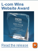 L-com wins website award