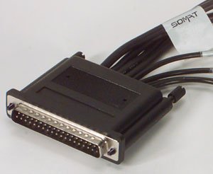 Detail of HBM, Somat D-Sub cable