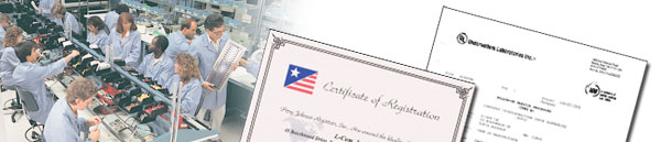 Quality Assurance and UL Certification Image