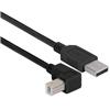 Picture for category Right Angle USB Cables - Black