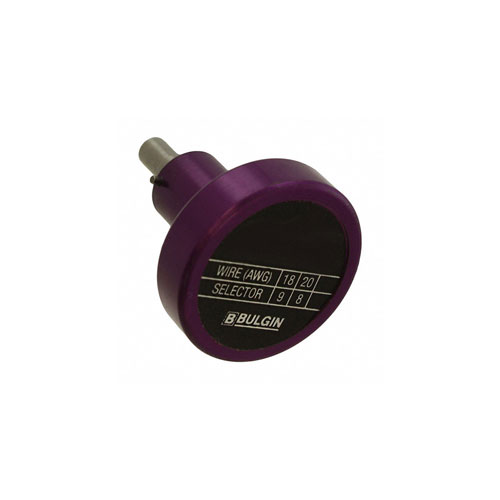 Picture of Bulgin Positioner for Crimp Tool 14025 For Use With 8 Contact 6000 Connectors & 10 Contact 7000 Connectors