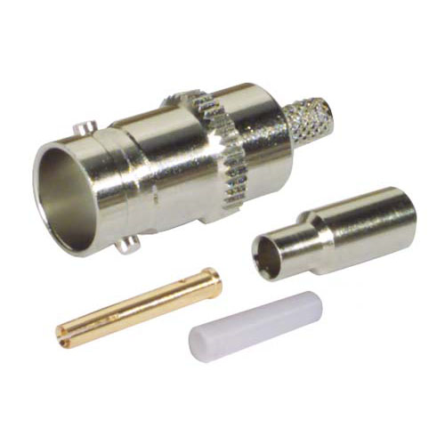 Picture of 75 Ohm BNC Female Crimp for RG179 Cable