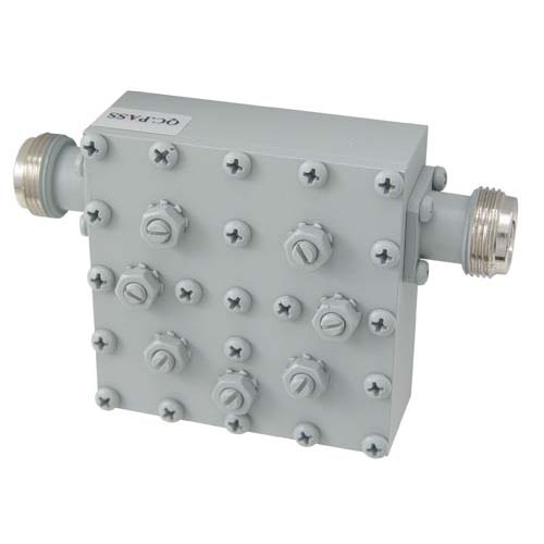 Picture of 2.4 GHz Ultra High Q 4-Pole Indoor Bandpass Filter, Channel 6 - 2437 MHz