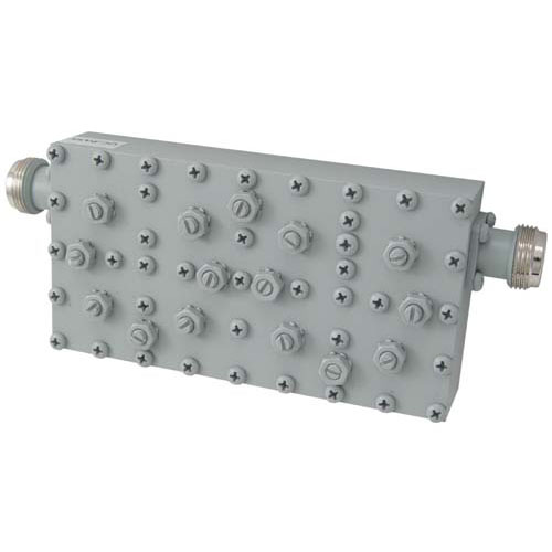 Picture of 2.4 GHz Ultra High Q 8-Pole Indoor Bandpass Filter, Channel 13 - 2472 MHz