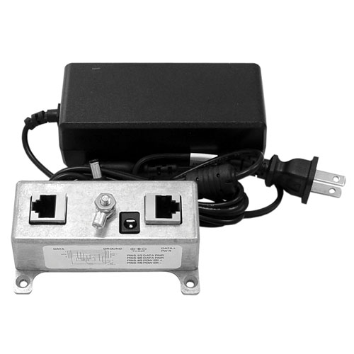 Picture of BT-CAT5-P1R Midspan/Injector Kit with 48VDC @ 48W Power Supply