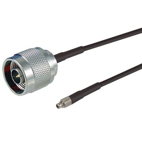 Picture of MMCX Straight to N-Male, Pigtail 19" 100-Series