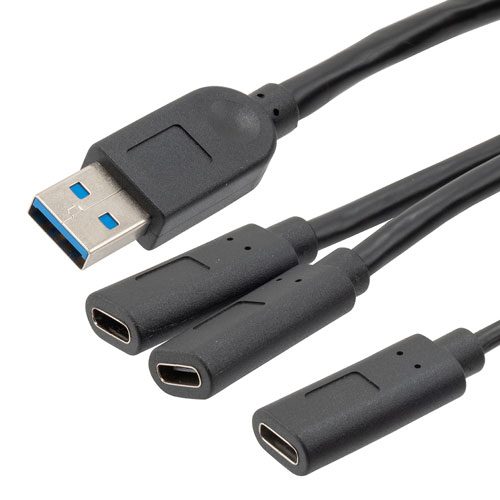 Picture of USB 3.0 Extenstion, AM/CF, two connectors, 5M