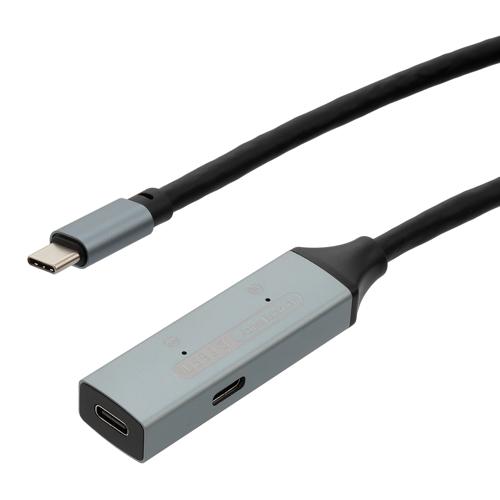 Picture of USB 3.0 Active Extension Cable, C to C, Male to Female, Aluminum Shell, 10 Meters