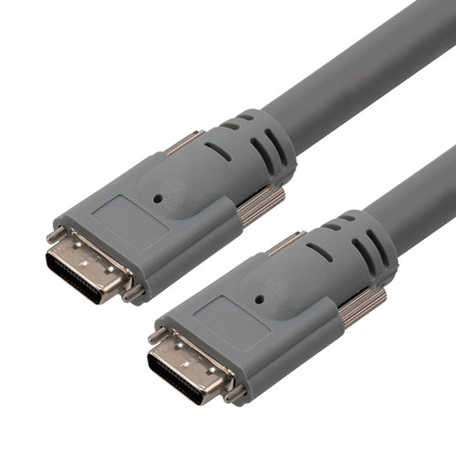 Camera Link Machine Vision High Flex Cable Assembly, SDR26 male plug to SDR26 male plug, PoCL