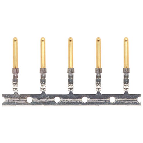 Picture of Crimp & Poke Male Pins - 30µ Gold, Pkg/10