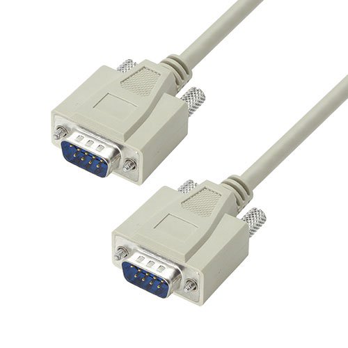 Picture of Reversible Hardware Molded D-Sub Cable, DB9 Male / Male, 10.0 ft