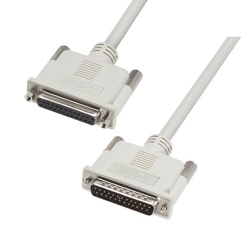 Picture of Premium Molded D-Sub Cable, DB25 Male / Female, 25.0 ft