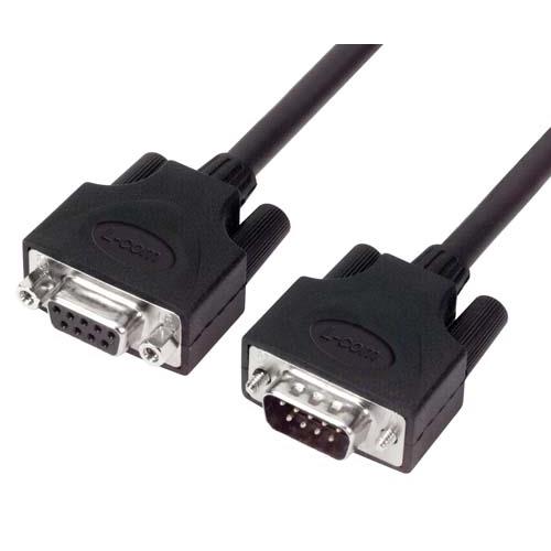 Picture of LSZH D-Sub Cable, DB9 Male / DB9 Female,  125.0 ft