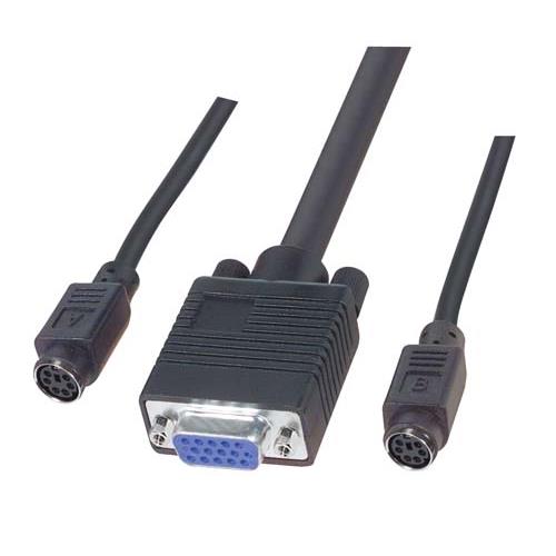 Picture of KVM Cable, Male / Female, 20.0 ft