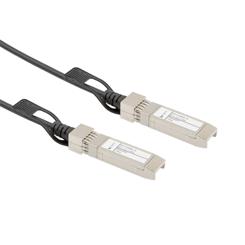 Picture of Direct Attach Copper (DAC) Active Cable Assembly, SFP+ to SFP+, Twinax, 10gig, Multi-source Agreement (MSA) Coded, Black, 3.0m