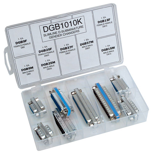 Slimline Gender Changer Kit, 8 Pieces DGB1010K
