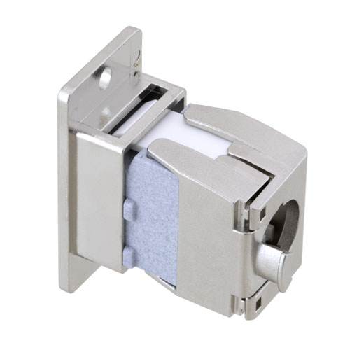 Panel Mount Category 6a Keystone Jack Toolless w/ PoE+ Compliance