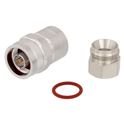 Picture of N Male Connector Clamp/Non-Solder Contact Attachment for LMR-400, LMR-400-DB, LMR-400-FR, and 400-Series Cable