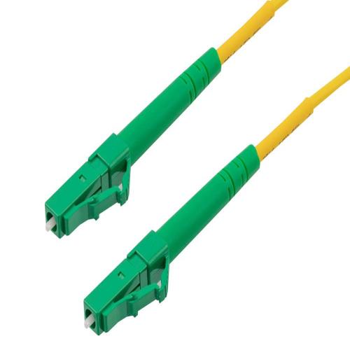 Fiber Optic Patch Cable, Simplex LC APC to LC APC, SM OS2, 2.0mm Plenum ...