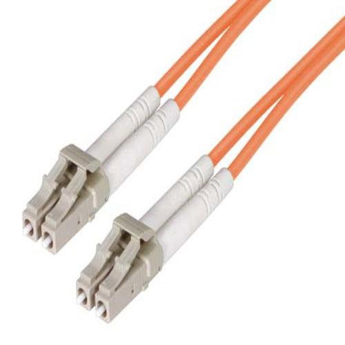 Picture of Fiber Optic Patch Cable, Duplex LC UPC to LC UPC, MM OM1, 2.0mm Riser, Orange-05M