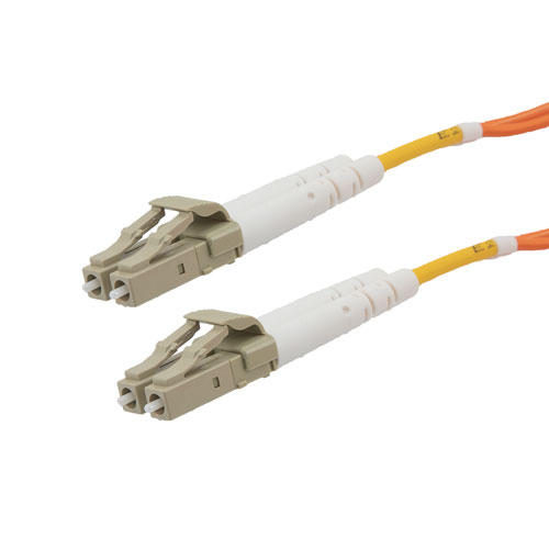 Picture of Fiber Optic Patch Cable LC to LC Duplex 50/125 multimode OM2 LSZH, 5 meter