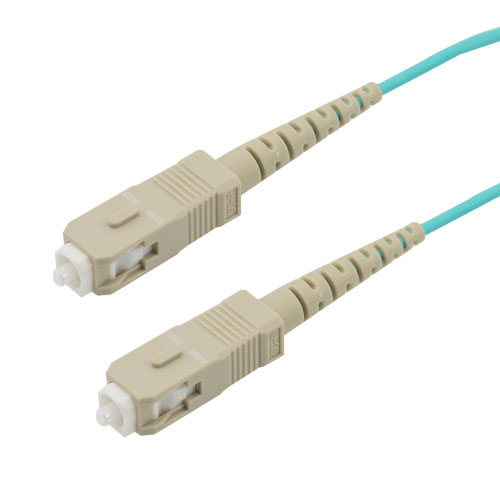 Picture of SC/SC 10GB Laser Optimized Multimode Simplex Fiber Patch Cable, OM3, 1 Meter