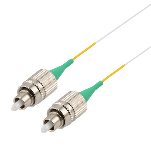 Picture of Fiber optic patch cable FC/APC to FC/APC simplex PM (Polarized Maintaining) 1550 nm, 0.25 mm fiber 2 meter