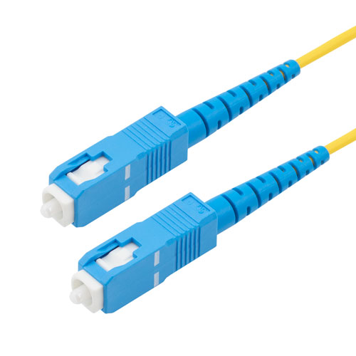 Picture of SC/SC 9/125 Single mode Simplex Fiber Patch Cable, OS1, 3 Meter