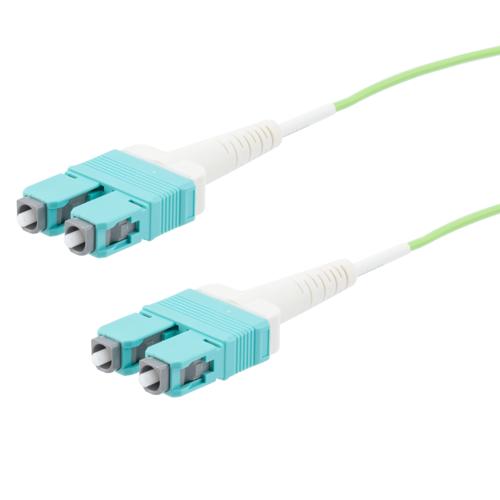Picture of Fiber Optic Uniboot Patch Cable SC/UPC-SC/UPC Uniboot OM5 Multimode Fiber Plenum Jacket 1M