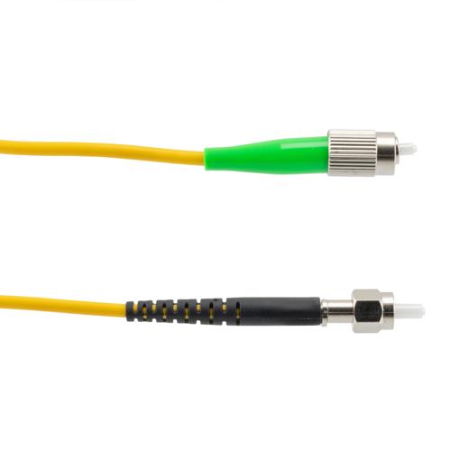 Fiber Optic Patch Cable, SMA/PC-FC/APC Simplex 9.25/125 µm OS1 Single ...