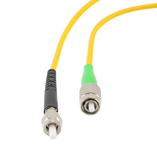 Fiber Optic Patch Cable, SMA/PC-FC/APC Simplex 9.25/125 µm OS1 Single ...