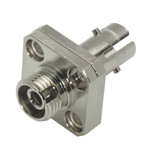 Picture of Fiber Adapter, ST / FC (Square Mounting) Bronze Alignment Sleeve