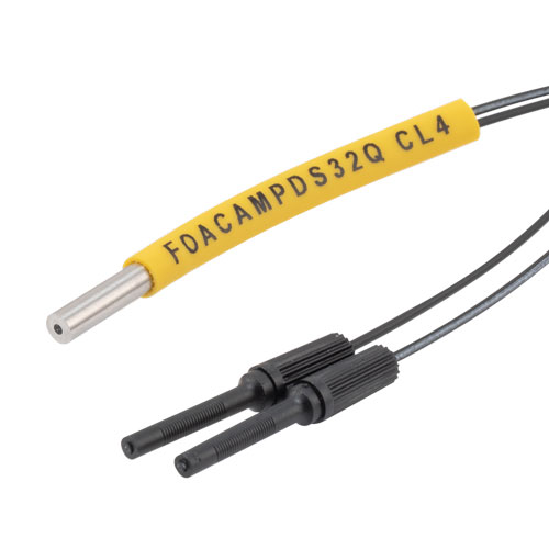 Fiber Optic Sensor Cable 2M, Diffuse reflection, D=15, straight, R10