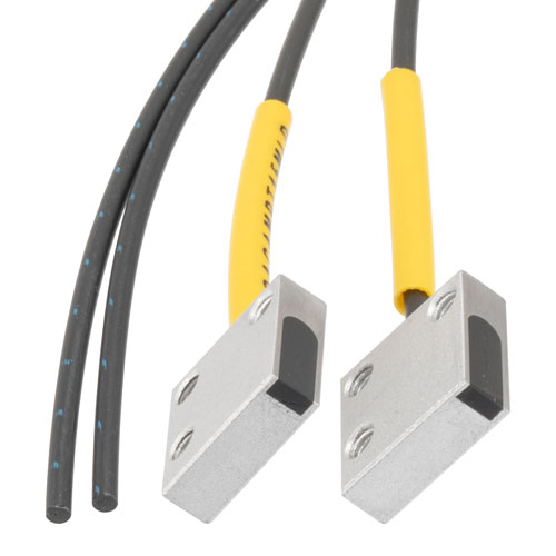 Fiber Optic Sensor Cable, 2M Arraytype, Thrubeam, R25 POF with Square