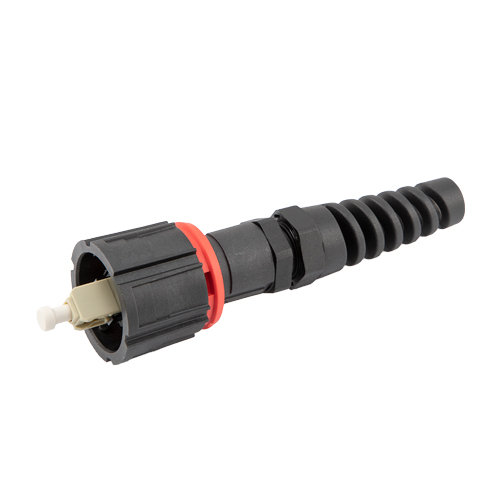 Picture of IP68 Rated SC Connector, Multimode, 4.8mm Crimp Sleeve, with Dust Cap