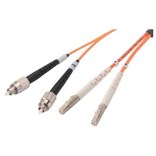 Picture of OM2 50/125, Multimode Fiber Cable, Dual FC to Dual LC 5.0m