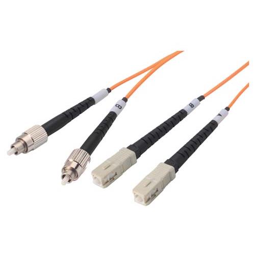Picture of OM2 50/125, Multimode Fiber Cable, Dual FC to Dual SC 4.0m