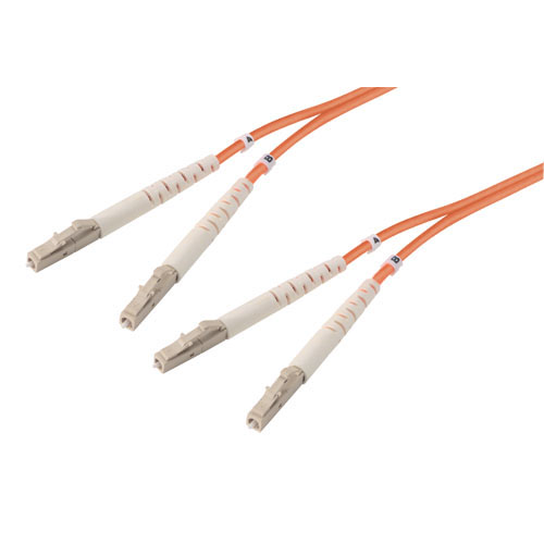 Picture of OM2 50/125, Multimode Plenum Fiber Cable Dual LC / Dual LC, 4.0m