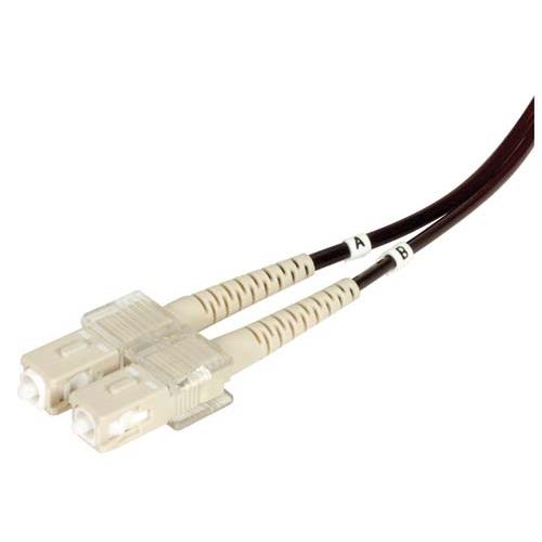 Picture of OM3 50/125 10 Gig, Military Fiber Cable, Dual SC / Dual SC, 1.0m