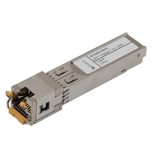 Picture of Fiber Optic Transceiver, SFP+, RJ-45, Copper 30m, 10GBase-T, Wirebale, MSA