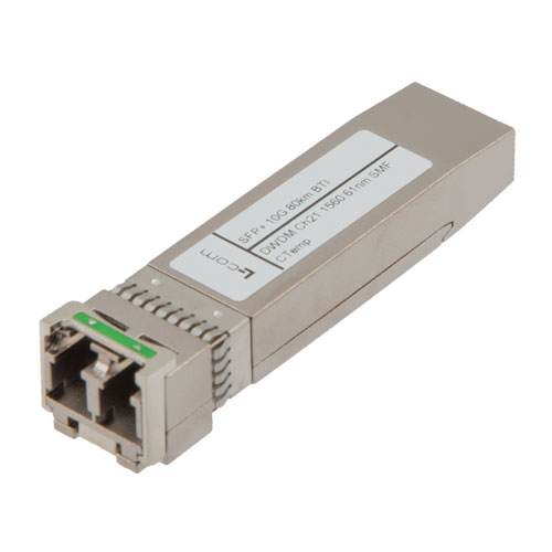 Picture of Fiber Optic Transceiver, SFP+, DWDM, Channel 21, ZR SMF 80KM, 10G DDM, BTI Compatible