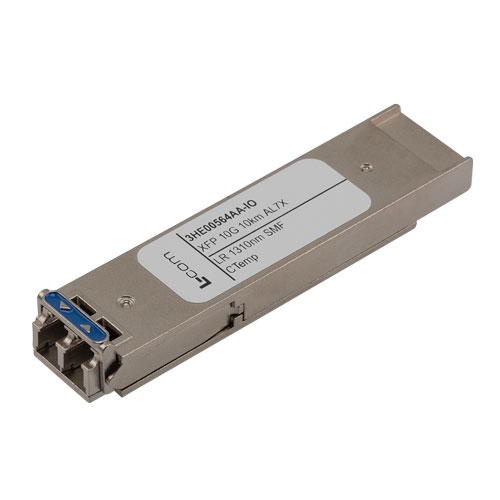 Picture of Fiber Optic Transceiver, XFP, 1310nm, LR SMF 10km 10G/2km OC-192 DDM, Cyan