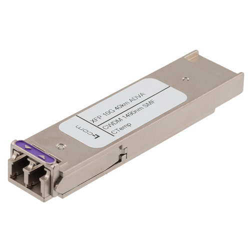Picture of Fiber Optic Transceiver, XFP, CWDM 1510nm, ER SMF 40KM, 10G DDM, Adva Compatible