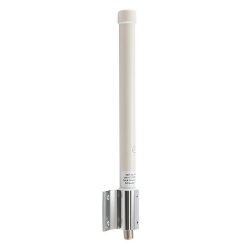 Picture of 2.4 GHz-2.5 GHz / 4.9 GHz-7.2 GHz, 4/7 dBi WiFi 6e Stick Omnidirectional Outdoor Antenna - Type N Female Connector