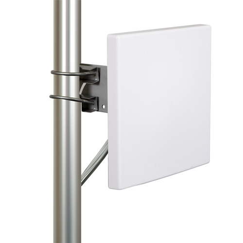Picture of 2.4 GHz-2.5 GHz / 5.1 GHz-7.2 GHz, 6/6 dBi WiFi 6e 4x4 Dual Pol MIMO Outdoor Flat Panel Antenna - 4 x Type N Female on 1 meter RG58 pigtail
