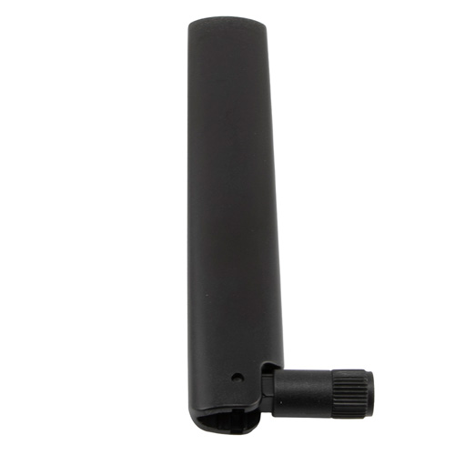 Picture of 2.4 GHz-2.5 GHz / 5.1 GHz-7.1 GHz, 2.5-3.5 dBi WiFi 6e Tilt and Swivel Rubber Duck Antenna - SMA Male Connector