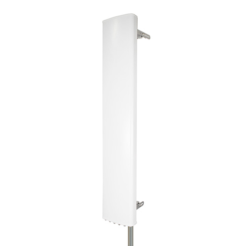 Picture of 3300 MHz-4200 MHz, 17 dBi, 90-degree +/-45 Dual pol, 8-port MIMO Sector antenna, 8 x Type N Female connector