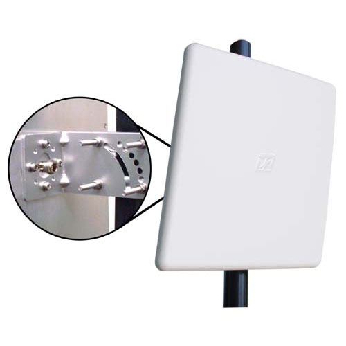 4.9 GHz to 5.8 GHz 23 dBi Broadband Patch Antenna - N-Female