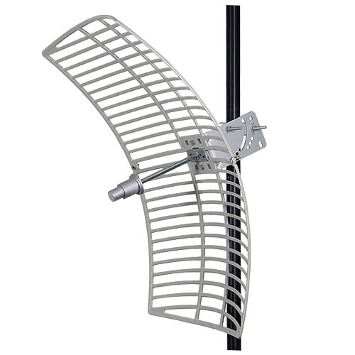 5.8 GHz 27 dBi Die Cast Aluminum Reflector Grid Antenna HG5827EG