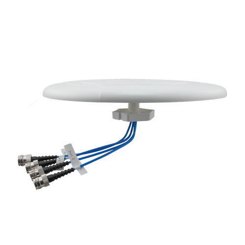Picture of Indoor DAS Ceiling Omni Antenna, 5 dBi, 617 MHz - 6000 MHz, 4 x 4.3-10 Female, Low PIM